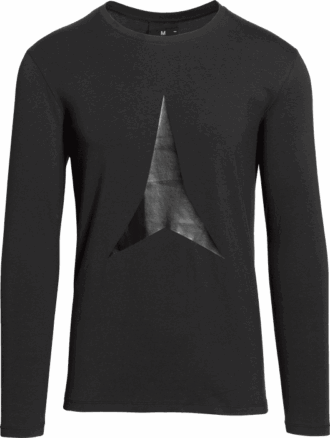 GRAFISK LS-SKJORTE M