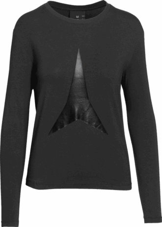 GRAFISK LS-SKJORTE W